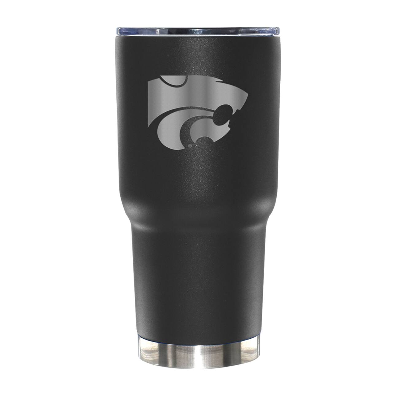 The Memory Company NCAA 30oz. Black Tumbler with Etched Logo